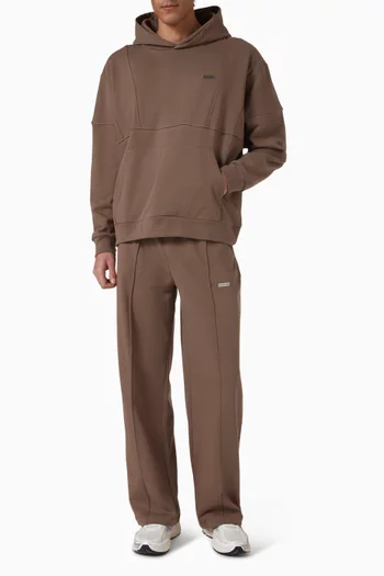 Wide Leg Pants in Cloud Fleece