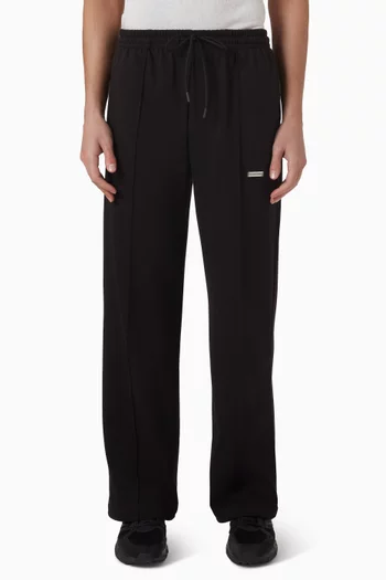 Wide Leg Pants in Cloud Fleece