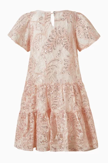 Embroidered Lace Dress