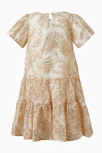 Embroidered Lace Dress