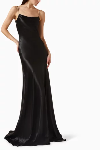 فستان سهل الارتداء ستان