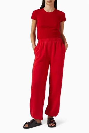 Van Crop Top in Cashmere