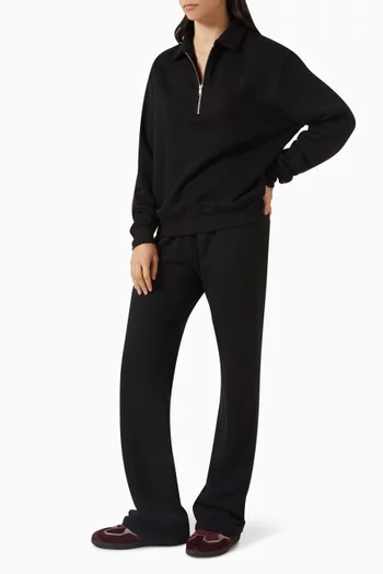 Straight-leg Sweatpants in French Terry