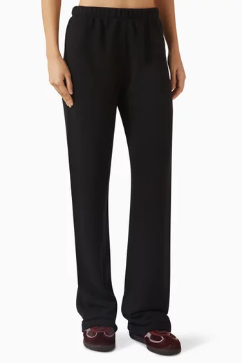 Straight-leg Sweatpants in French Terry