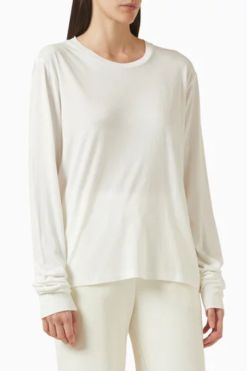 Boyfriend T-shirt in Cotton Modal