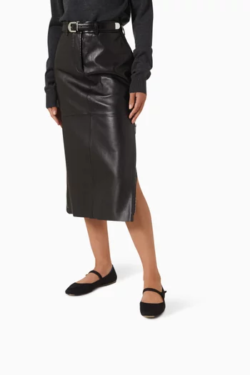 The Square Mary Jane Flats