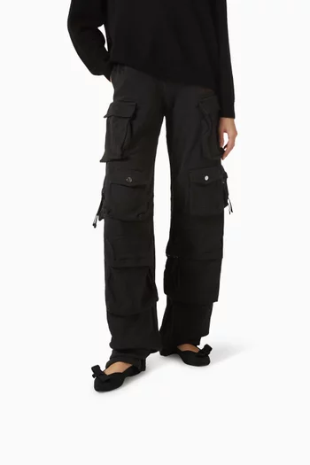 حذاء باليرينا بوينت II بعقدة وكعب مسطح