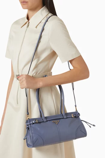 حقيبة بوني متوسطة بيد علوية جلد