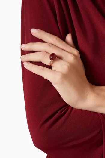 خاتم روج باشون ذهب وردي