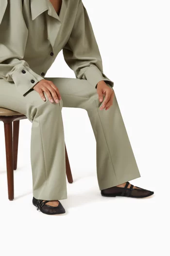 Brigitte Ballerinas in Mesh