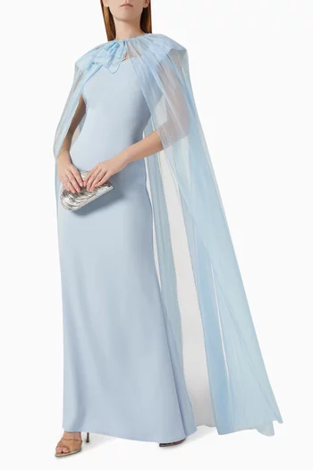 طقم كاب وفستان بتطريزات