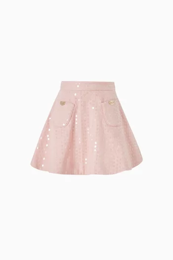 Sequin-embellished Skirt
