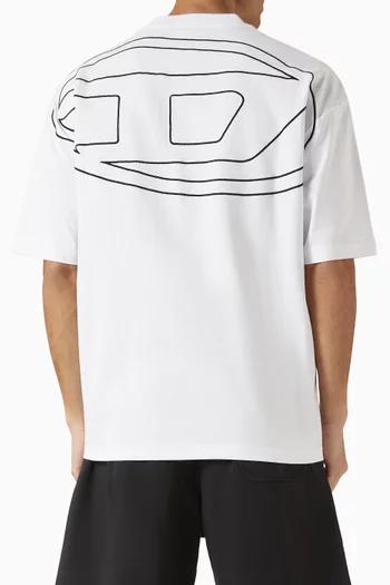 T-Boggy Megoval T-shirt in Cotton