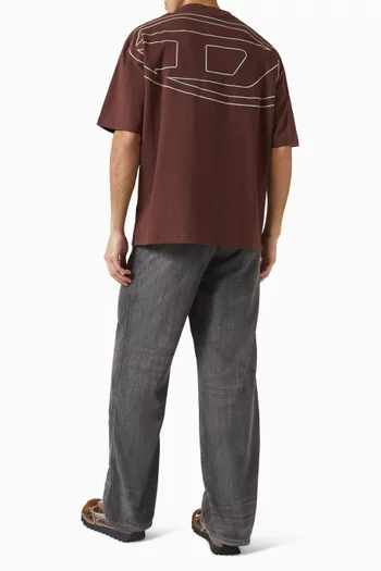 T-Boggy Megoval T-shirt in Cotton