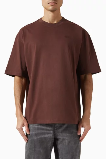 T-Boggy Megoval T-shirt in Cotton