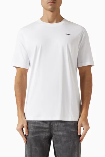 Metal Logo T-shirt in Cotton