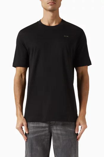 Metal Logo T-shirt in Cotton