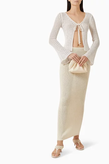 كارديغان فيرناندا بتصميم كروشيه