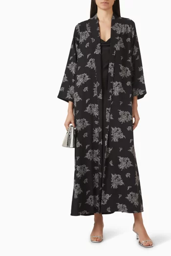 Zainah Cut Abaya in Chiffon