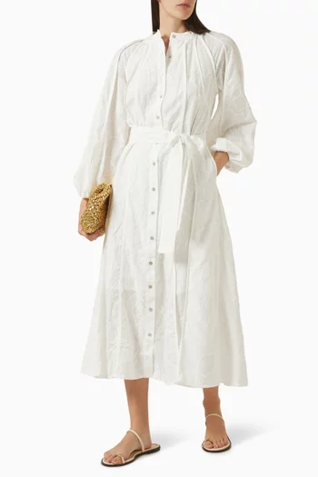 Belted Shirt Dress