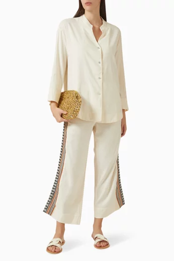 Zakar Embroidered Shirt