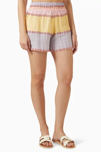 Zakar Stripe Shorts