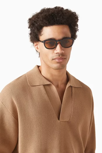 نظارة شمسية هارت ثروب بإطار دائري