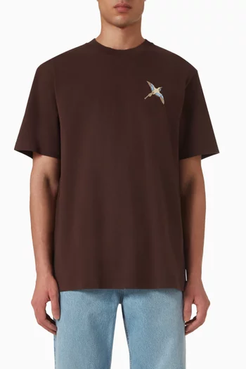 Micro Bee Bird T-shirt in Cotton