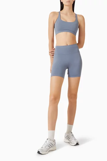 حمالة صدر بدون حياكة وتصميم رياضي في الخلف