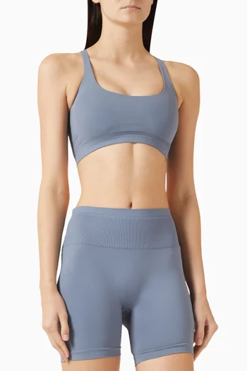 حمالة صدر بدون حياكة وتصميم رياضي في الخلف