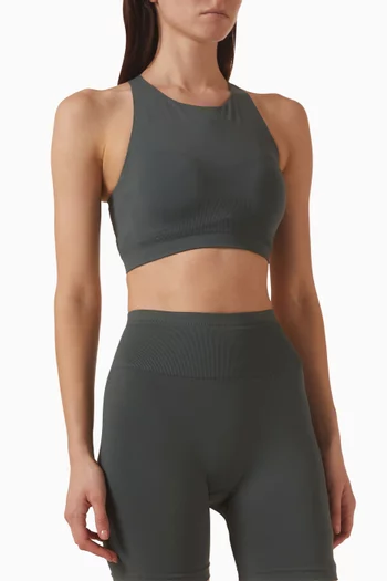 حمالة صدر إمباكت بتصميم رياضي في الخلف ودون حياكة