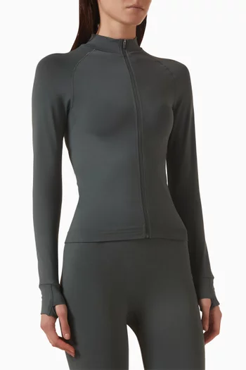 Seamless Zip-up Jacket