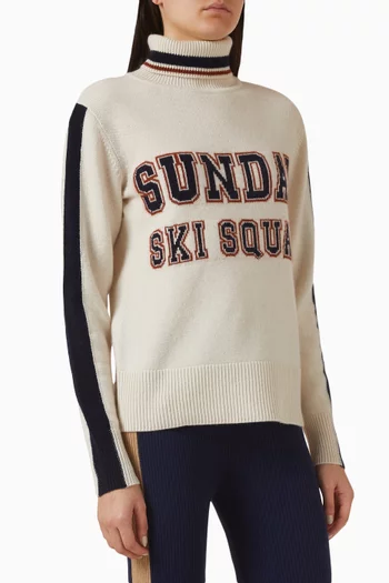 سترة تزلج مزيج كشمير