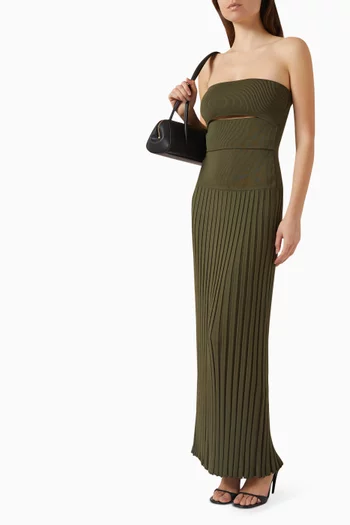 Sunray Knit Dress in Viscose Blend