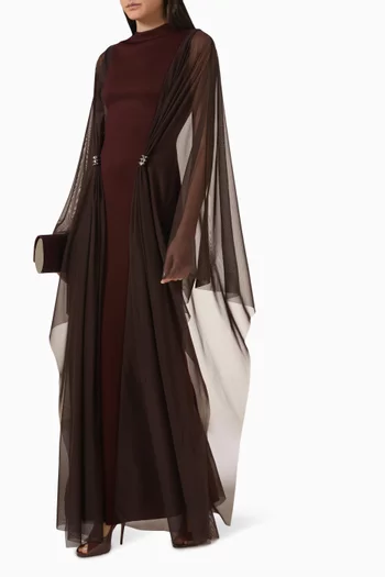 Khaju Cape Dress