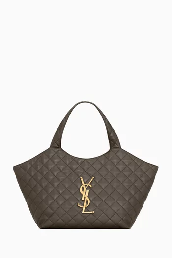 Medium ICARE Tote Bag in Quilted Nappa