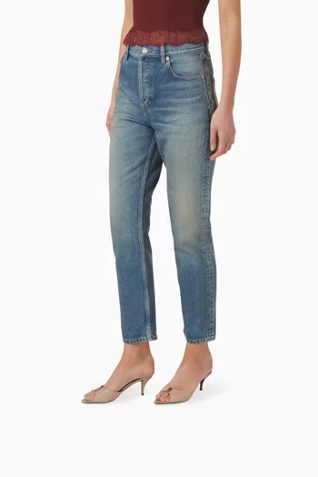 Babylone Mules in Calfskin Leather