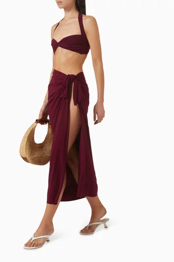 Ernie Scarf in Poly-jersey