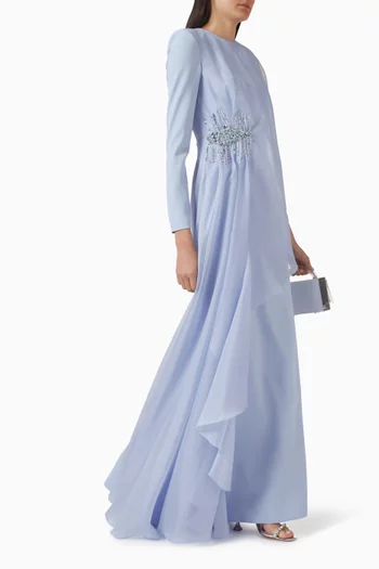 Zuria Embellished Maxi Dress
