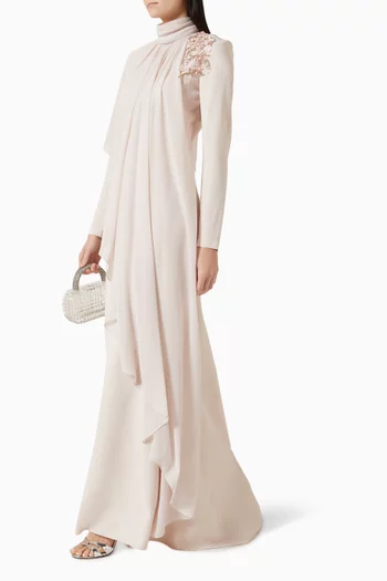 Hina Ruffled Maxi Dress