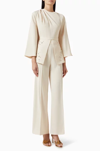 Embellished Top & Pants Set