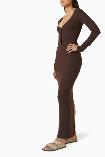 Emma Maxi Skirt in Rayon Blend