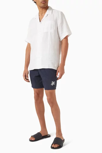 شورت سباحة بلونين