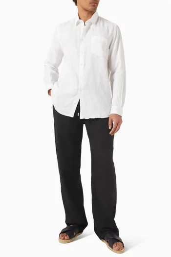 بنطال كومفرت كتان