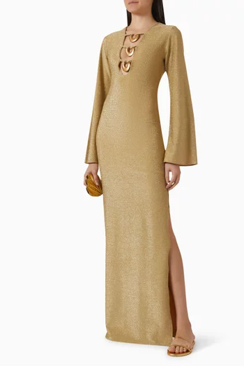 فستان بارو بحلقات ليكرا