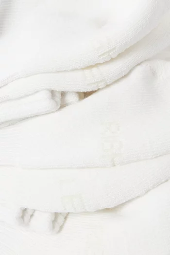 جوارب فوق الكاحل بشعار الماركة، 3 أزواج