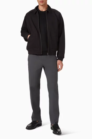 جاكيت بومبر قطن جيرسيه