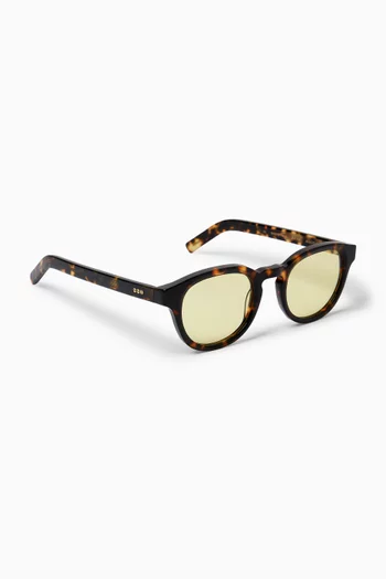 Riley D-frame Sunglasses in Acetate