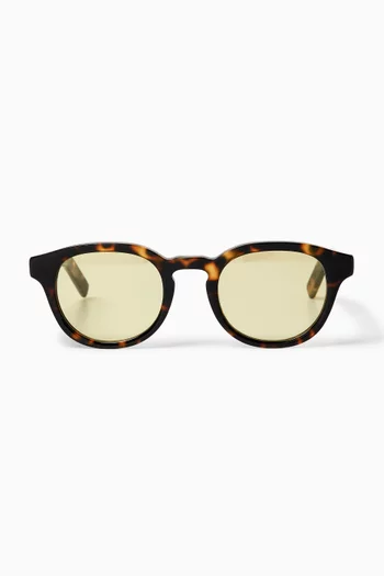 Riley D-frame Sunglasses in Acetate
