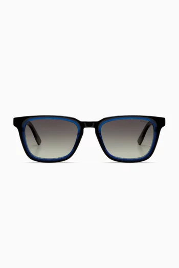 نظارة شمسية باركر دينم داسك بإطار أسيتات